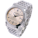  Shop Authentic Burberry Heritage Collection Rose Gold Dial Silver Steel Strap Watch for Men - BU1352 - Luxxuri