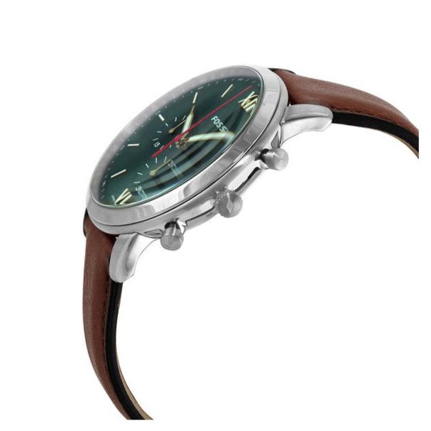  Shop Authentic Fossil Neutra Chronograph Green Dial Brown Leather Strap Watch for Men - FS5735 - Luxxuri