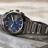  Shop Authentic Fossil Everett Chronograph Grey Dial Grey Steel Strap Watch for Men - FS5830 - Luxxuri