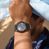  Shop Authentic Fossil Everett Chronograph Grey Dial Grey Steel Strap Watch for Men - FS5830 - Luxxuri