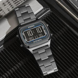  Shop Authentic Fossil Retro Digital Black Dial Black Steel Strap Watch for Men - FS5846 - Luxxuri