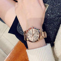  Shop Authentic Burberry The City Rose Gold Dial Rose Gold Steel Strap Watch for Women - BU9146 - Luxxuri