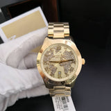  Shop Authentic Michael Kors Layton Chronograph Gold Dial Gold Steel Strap Watch for Women - MK5959 - Luxxuri
