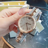  Shop Authentic Michael Kors Runway Mercer Crystals Silver Dial Two Tone Steel Strap Watch For Women - MK6716 - Luxxuri