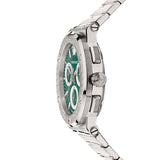  Shop Authentic Versace Grace Chronograph Quartz Green Dial Silver Steel Strap Watch For Men - VEZ900121 - Luxxuri