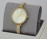  Shop Authentic Michael Kors Jaryn Quartz Gold Dial Gold Steel Strap Watch For Women - MK3784 - Luxxuri