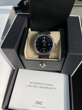  Shop Authentic IWC Portofino Automatic Black Dial Black Leather Strap Watch for Men - IW356502 - Luxxuri