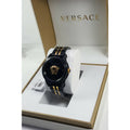  Shop Authentic Versace Palazzo Empire Black Dial Two Tone Steel Strap Watch for Men - VERD01119 - Luxxuri