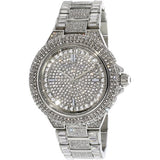  Shop Authentic Michael Kors Camille Crystal Pave Dial Silver Steel Strap Watch for Women - MK5869 - Luxxuri