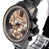  Shop Authentic Michael Kors Wren Chronograph Gold Diamonds Dial Black Steel Strap Watch for Women - MK5879 - Luxxuri