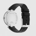  Shop Authentic Gucci Diamantissima Diamonds Black Dial Black Leather Strap Watch For Women - YA141403 - Luxxuri