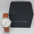  Shop Authentic Marc Jacobs Baker White Dial Brown Leather Strap Watch for Women - MBM1265 - Luxxuri
