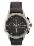  Shop Authentic Maserati Ingegno Chronograph Black Dial Black Leather Strap Watch For Men - R8871619004 - Luxxuri