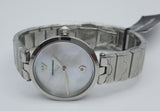  Shop Authentic Emporio Armani Mother of Pearl Dial Silver Steel Strap Watch For Women - AR11235 - Luxxuri