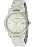  Shop Authentic Burberry The City White Dial Silver Steel Strap Watch for Women - BU9100 - Luxxuri