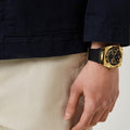 Guess Prodigy Black Dial Black Silicone Strap Watch For Men - GW0569G2