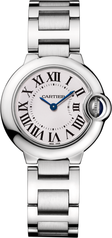  Shop Authentic Cartier Ballon Bleu De Cartier White Dial Silver Steel Strap Watch for Women - W69010Z4 - Luxxuri