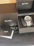  Shop Authentic Hugo Boss Rafale Competitive Sport Silver Dial Silver Steel Strap Watch for Men - 1513511 - Luxxuri