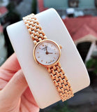  Shop Authentic Tissot T Lady Lovely Mother of Pearl Dial Rose Gold Steel Strap Watch For Women - T058.009.33.111.00 - Luxxuri