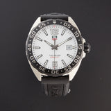  Shop Authentic Tag Heuer Formula 1 Quartz White Dial Black Rubber Strap Watch for Men -  WAZ1111.FT8023 - Luxxuri