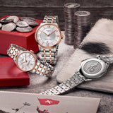  Shop Authentic Tissot Chemin Des Tourelles Powermatic 80 Helvetic Price Lady Silver Dial Two Tone Steel Strap Watch For Women - T099.207.22.118.01 - Luxxuri