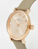  Shop Authentic Marc Jacobs Baker Rose Gold Dial Grey Leather Strap Watch for Women - MBM1400 - Luxxuri