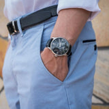  Shop Authentic Tissot Chemin Des Tourelles Powermatic 80 Black Dial Black Leather Strap Watch For Men - T099.407.16.058.00 - Luxxuri