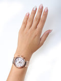  Shop Authentic Michael Kors Sawyer Mother of Pearl White Dial Rose Gold Steel Strap Watch for Women - MK6282 - Luxxuri
