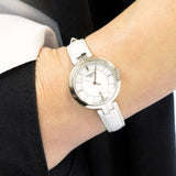  Shop Authentic Tissot T Lady Flamingo White Dial White Leather Strap Watch For Women - T094.210.16.011.00 - Luxxuri
