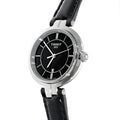  Shop Authentic Tissot T Lady Flamingo Black Dial Black Leather Strap Watch For Women - T094.210.16.051.00 - Luxxuri
