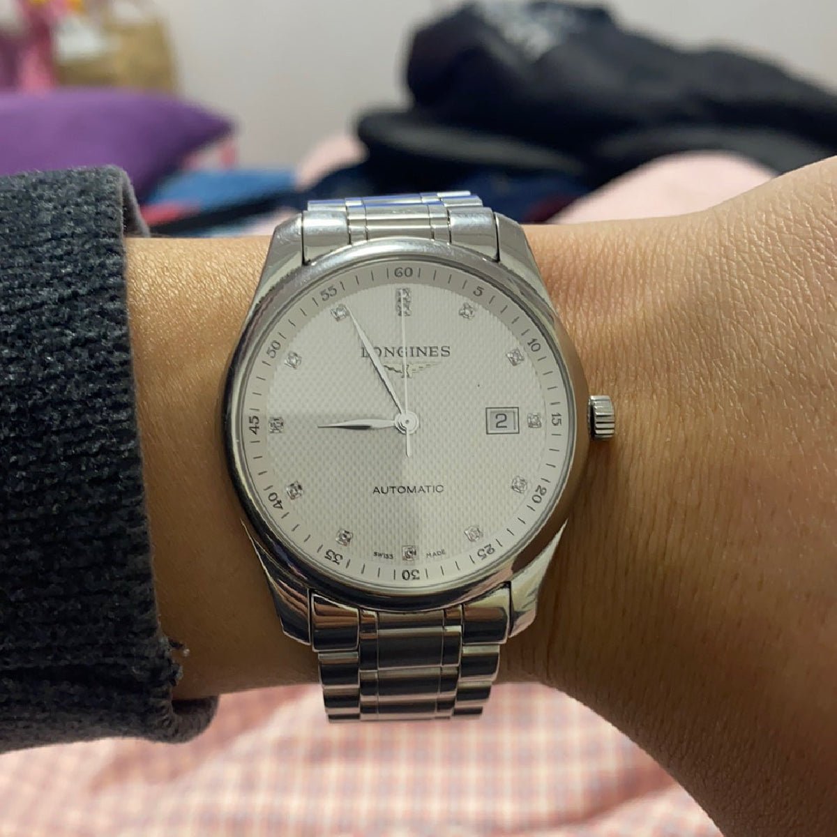  Shop Authentic Longines Master Collection Automatic 40mm Watch for Men - L2.793.4.77.6 - Luxxuri