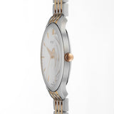  Shop Authentic Tissot T Classic Tradition White Dial Two Tone Mesh Bracelet Watch For Men - T063.610.22.037.01 - Luxxuri