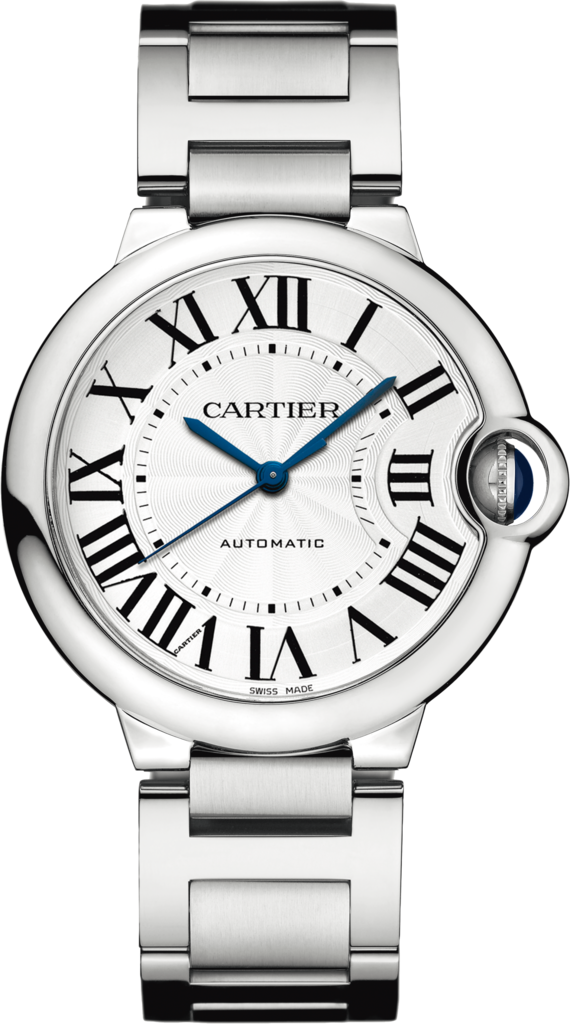  Shop Authentic Cartier Ballon Bleu De Cartier Silver Dial Silver Steel Strap Watch for Women - WSBB0048 - Luxxuri
