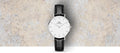  Shop Authentic Daniel Wellington Classic Petite Reading White Dial Black Leather Strap Watch For Women - DW00100185 - Luxxuri