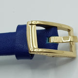  Shop Authentic Marc Jacobs Sally White Dial Blue Leather Strap Watch for Women - MBM1354 - Luxxuri