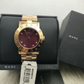  Shop Authentic Marc Jacobs Amy Purple Rose Gold Steel Strap Watch for Women - MBM8616 - Luxxuri