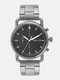  Shop Authentic Fossil The Commuter Black Dial Grey Steel Strap Watch for Men - FS5400 - Luxxuri