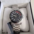 Shop Authentic Gucci Dive Quartz Black Dial Silver Steel Strap Watch For Men - YA136212 - Luxxuri