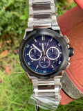  Shop Authentic Hugo Boss Supernova Chronograph Blue Dial Silver Steel Strap Watch for Men - 1513360 - Luxxuri