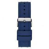  Shop Authentic Guess Legacy Grey Dial Blue Silicone Strap Watch For Men - W1049G1 - Luxxuri