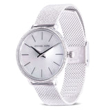  Shop Authentic Michael Kors Pyper Quartz Mother of Pearl White Dial Silver Mesh Strap Watch For Women - MK4618 - Luxxuri