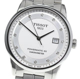  Shop Authentic Tissot T Classic Luxury Powermatic 80 White Dial Silver Steel Strap Watch For Men - T086.408.11.016.00 - Luxxuri