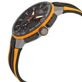  Shop Authentic Tissot T Race Cycling Chronograph Black Dial Two Tone Rubber Strap Watch For Men - T111.417.37.441.04 - Luxxuri