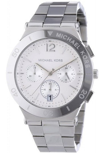  Shop Authentic Michael Kors Wyatt White Dial Silver Steel Strap Watch For Women - MK5932 - Luxxuri