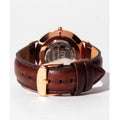  Shop Authentic Daniel Wellington Dapper Bristol White Dial Brown Leather Strap Watch For Men - DW00100086 - Luxxuri