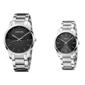  Shop Authentic Calvin Klein City Black Dial Silver Steel Strap Watch for Men - K2G2G14C - Luxxuri