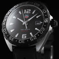 Tag Heuer Formula 1 Quartz Black Dial Black Rubber Strap Watch for Men - WAZ1110.FT8023