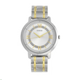  Shop Authentic Guess Montauk Silver Dial Two Tone Steel Strap Watch for Women - W0933L5 - Luxxuri