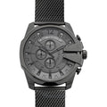  Shop Authentic Diesel Mega Chief Chronograph Black Dial Black Steel Strap Watch For Men - DZ4527 - Luxxuri