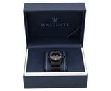  Shop Authentic Maserati Potenza 42mm Black Analog Dial Black Strap Watch For Men - R8853108003 - Luxxuri